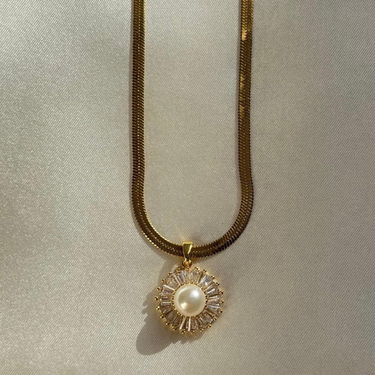 Pearl Orb Necklace